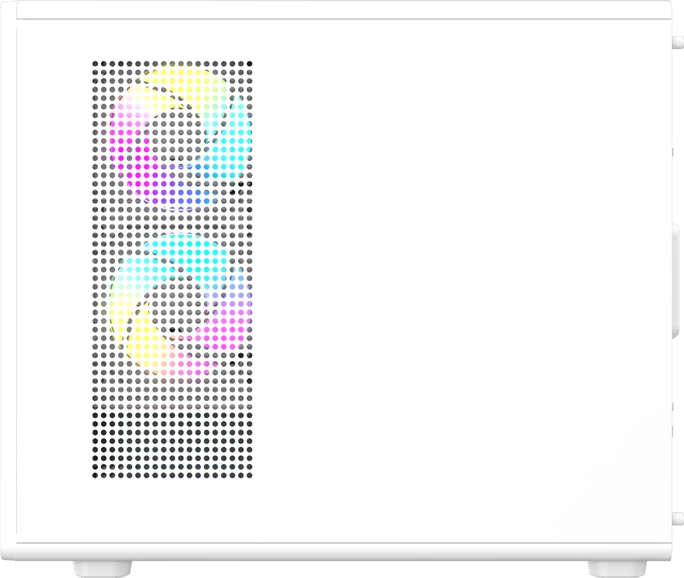 Kasë, Darkflash, DB460M, M-ATX/ITX, deri 12 ventilatorë / radiator 360 mm, 2x HDD 3.5" 2x SSD 2.5", e bardhë