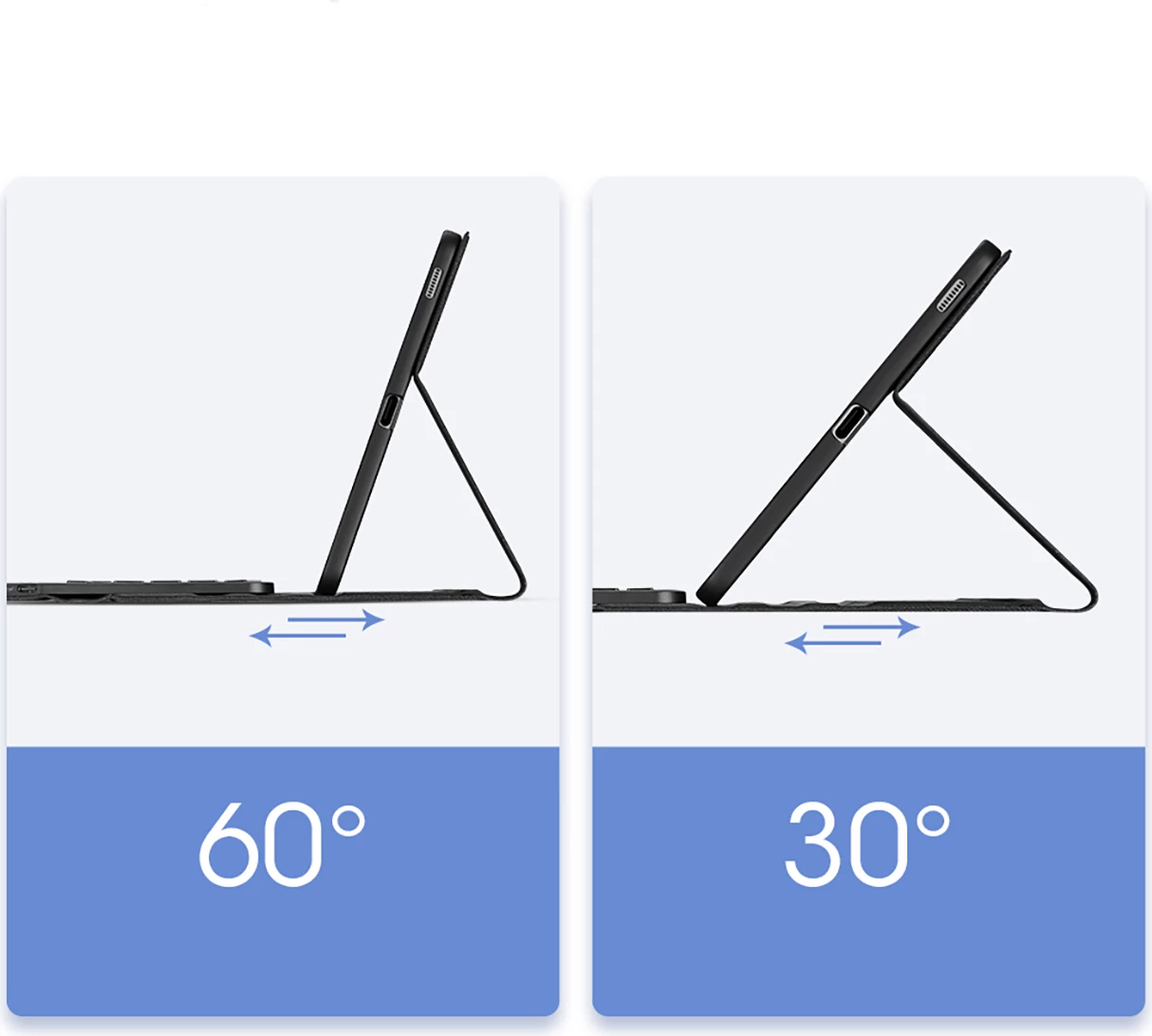 Mbështjellës me tastierë Bluetooth Dux Ducis TK Series për Samsung Galaxy Tab S6 Lite, i zi