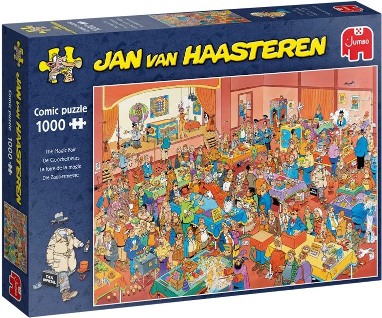 Puzzle, Jumbo Jan van Haasteren The Magicians Fair, 1000 copë