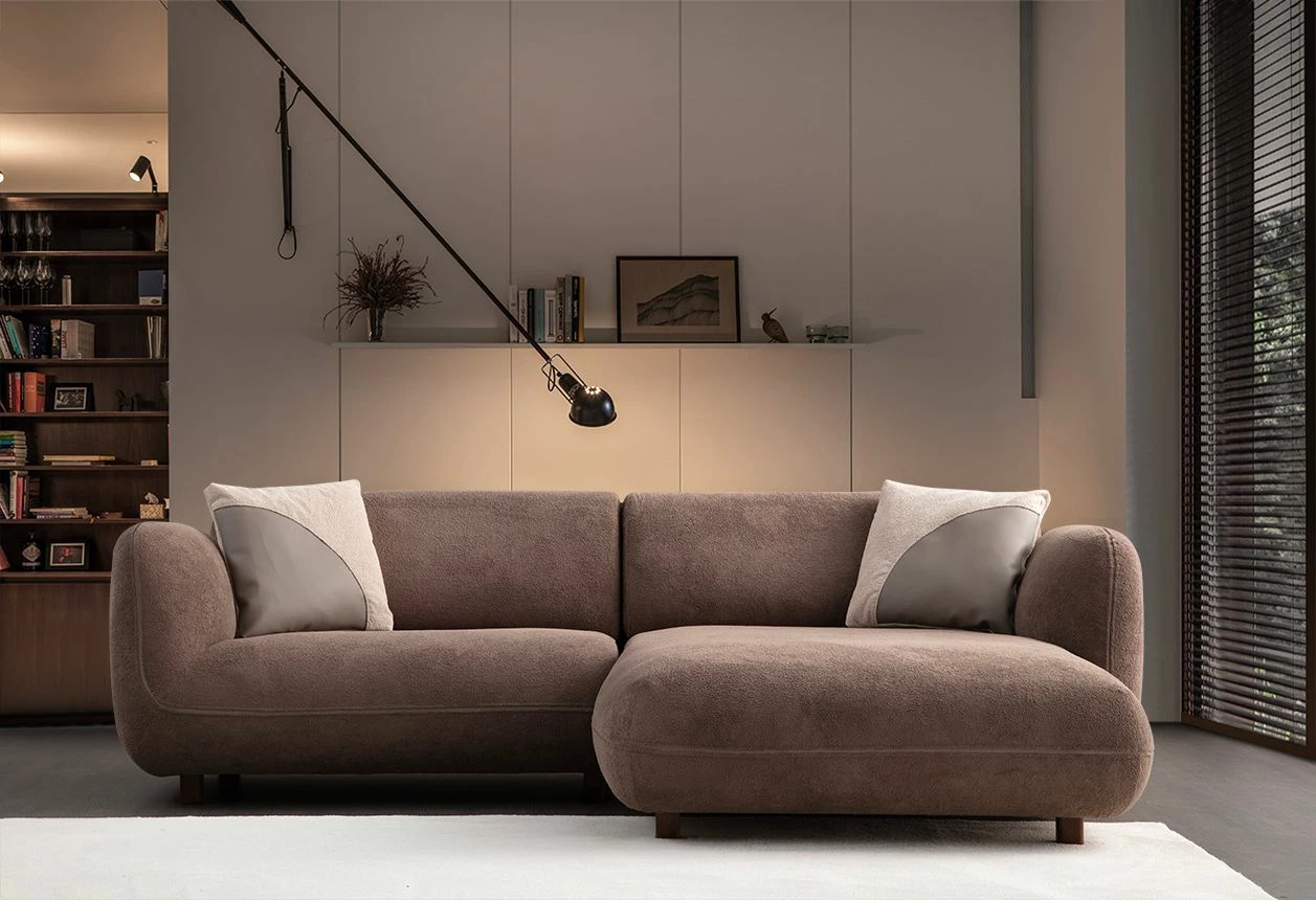 Këndare Pavia, kafe, Atelier del Sofa, 250x170cm