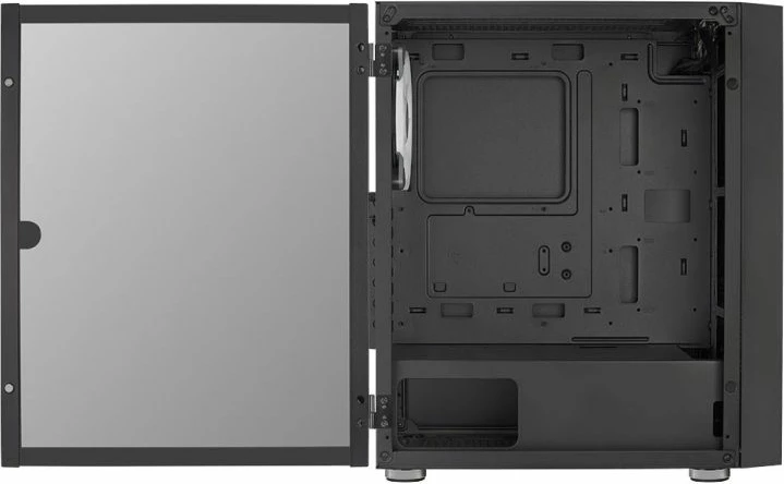Kuti kompjuteri Aerocool GRAPHITE-G-BK-v2 FRGB, e zezë
