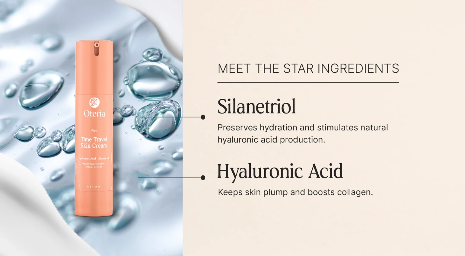 Krem për fytyrë Time Travel Skin Cream