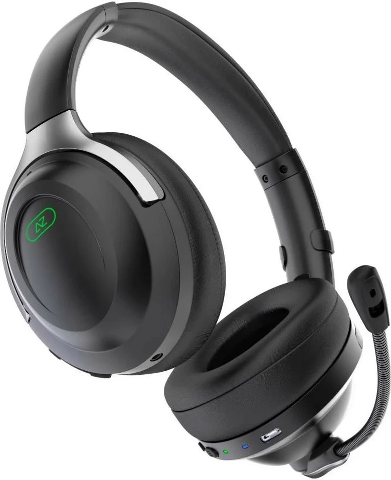 Kufje AceZone A-Spire Wireless, ANC, Bluetooth, e zezë-argjendtë