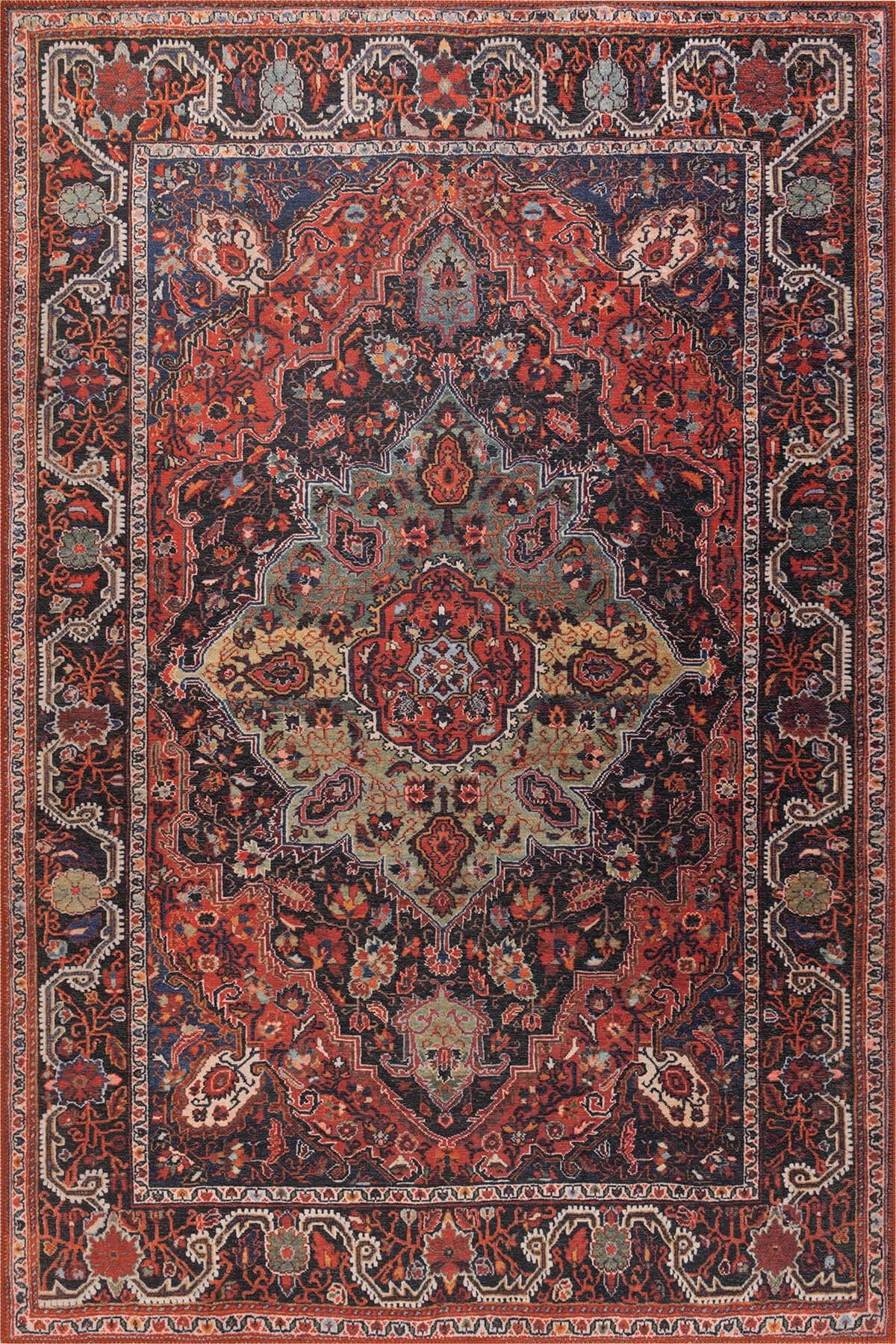 Qilim (210 x 310) Conceptum Hypnose, Folk Chenille, shumëngjyrësh BA 07