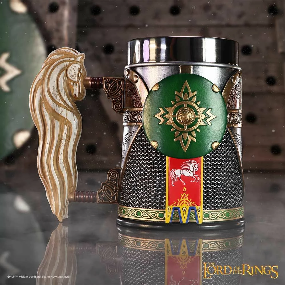 Krigë koleksionuese NEMESIS NOW Lord of the Rings Rohan 15.5 cm, rezinë, e pikturuar me dorë, me kuti dhurate