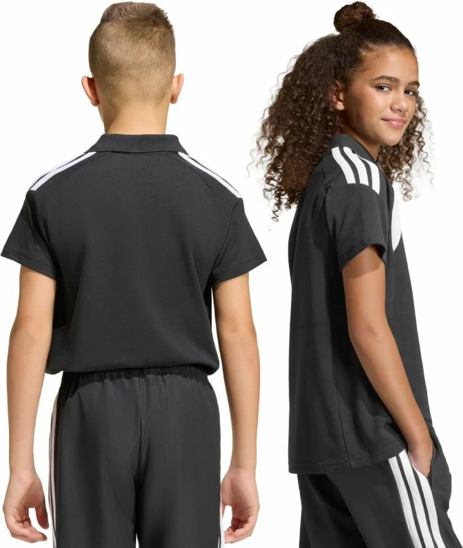 Maicë polo për fëmijë adidas Tiro 26 League KF3407, e zezë [Madhësia: 140 cm]