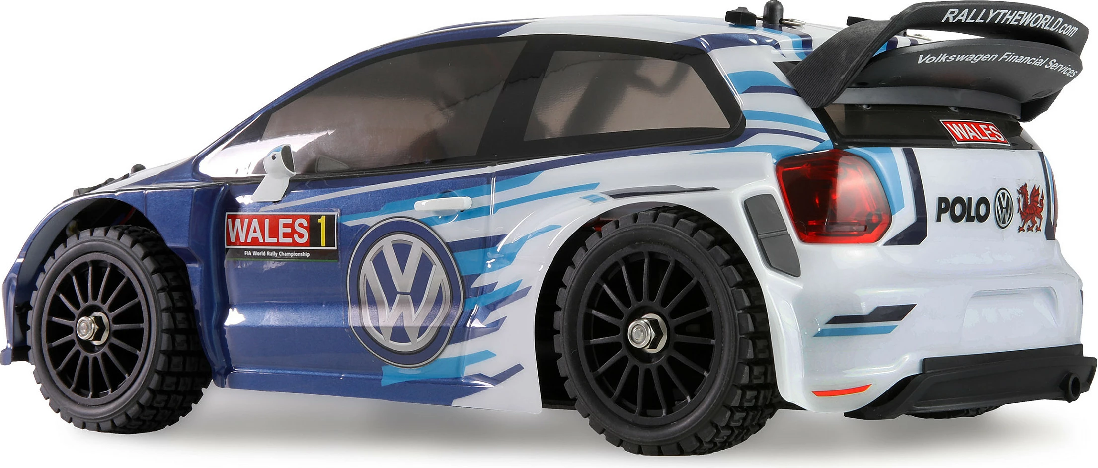 Kerr RC Amewi VW Polo R WRC HyperGo 1:14 RTR, 4WD, brushless, 45 km/h, blu