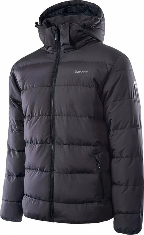 Xhaketë dimërore puffer Hi-Tec Solfin XL, e zezë
