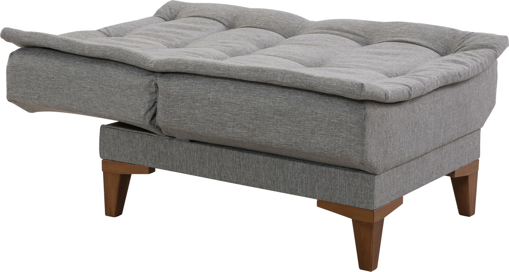 Set divan-krevat Atelier del Sofa, Santo-TKM04-1008, ngjyrë gri