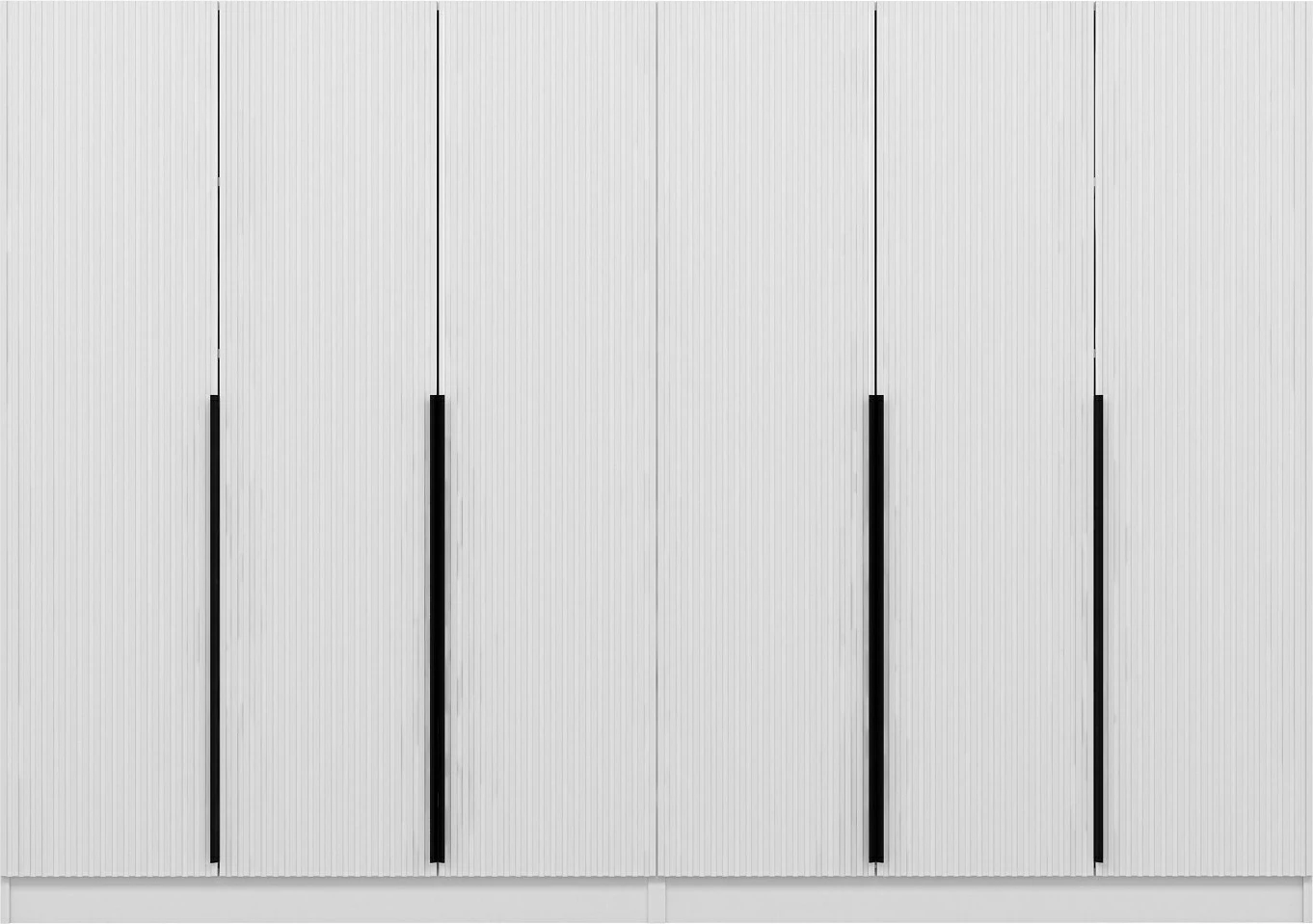 Dollap Skye Decor, Kale Plus - 7787, i bardhë, 270x210x52cm
