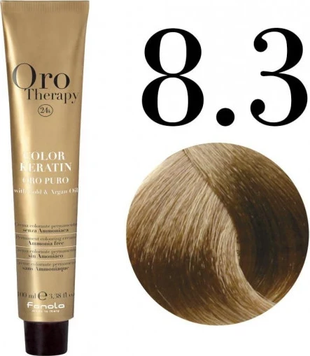 Ngjyrë për flokë Oro 8.3 bionde e artë , 100 ml