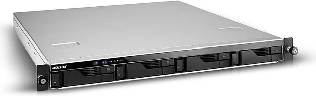 NAS server Asustor Lockerstor 4RD, 1U Rack, Intel Atom C3538, 8GB DDR4, 4-Bay, gri/argjend