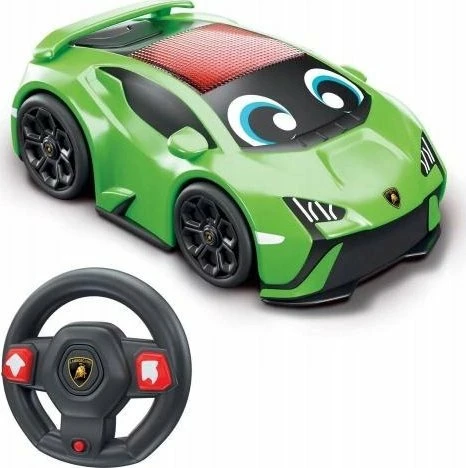 Makinë me telekomandë Clementoni My First Lamborghini Huracan Tecnica, 36x14x21 cm, jeshile, set me telekomandë
