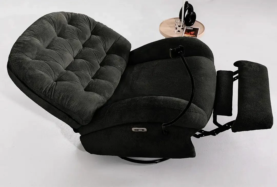 Karrige relaksuese elektrike Dream, ngjyrë e zezë, Atelier del Sofa
