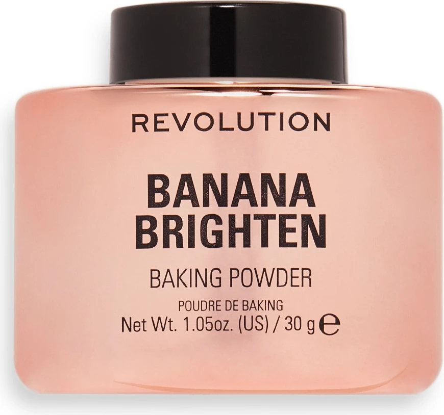 Pudër e lirshme për fytyrë Makeup Revolution Banana Brighten, 30g
