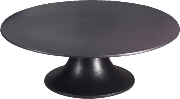 Pjatë dekorative MARA, alumini i zi, 42x42x14cm