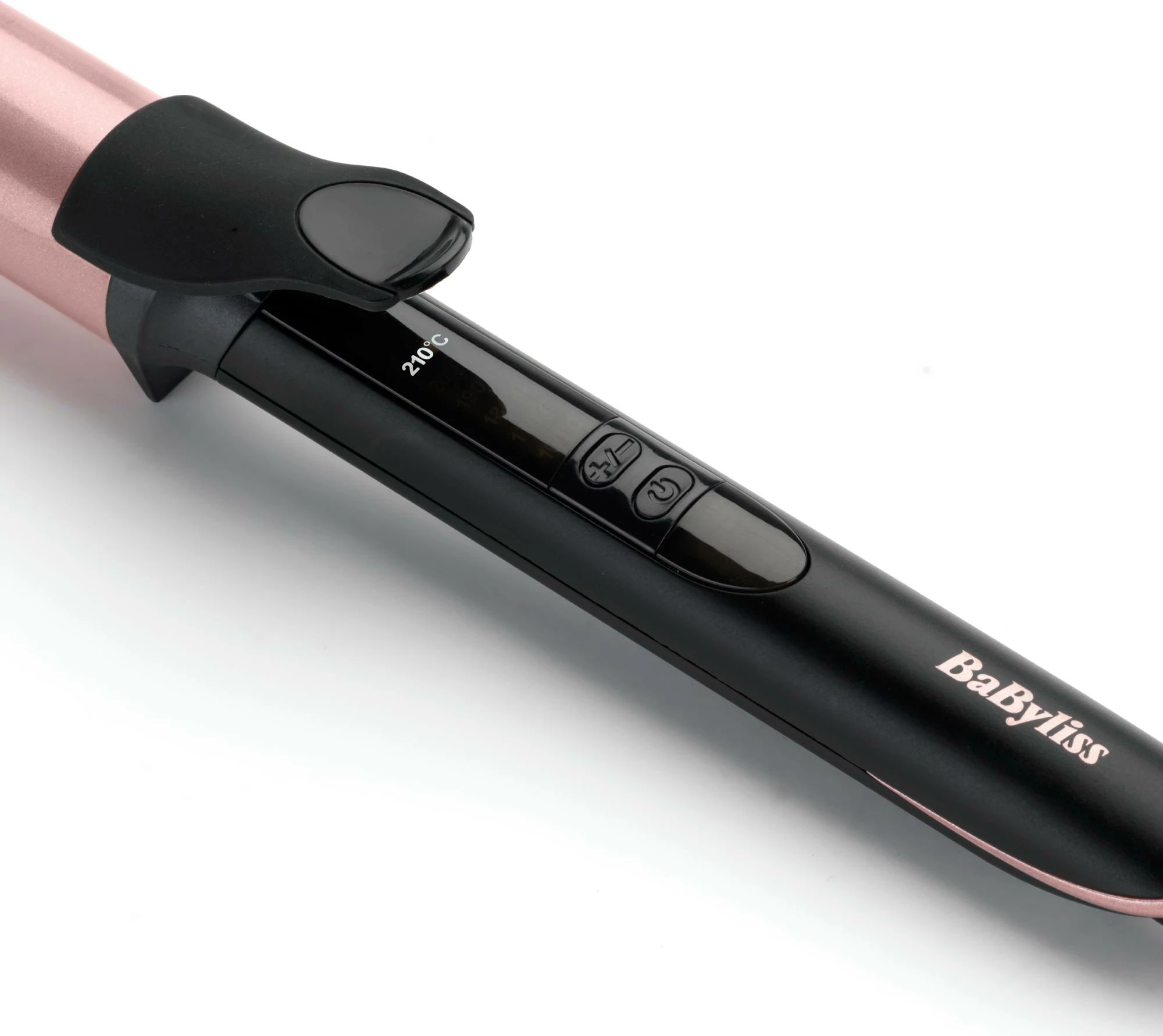 Hekur për kaçurrela BaByliss C452E 32mm 160-210°C, rozë ari/zi