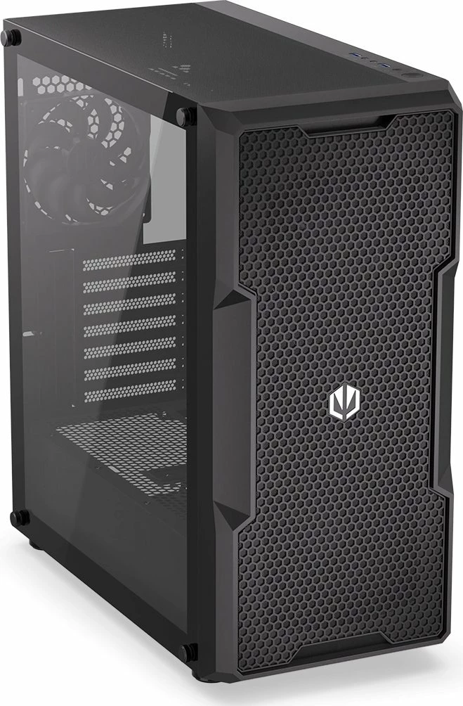 Kasë Endorfy Regnum 400 Air EY2A008 Midi Tower ATX, 2x 2.5\" + 2x 3.5\", 2x USB 3.0, pa furnizues rryme, e zezë