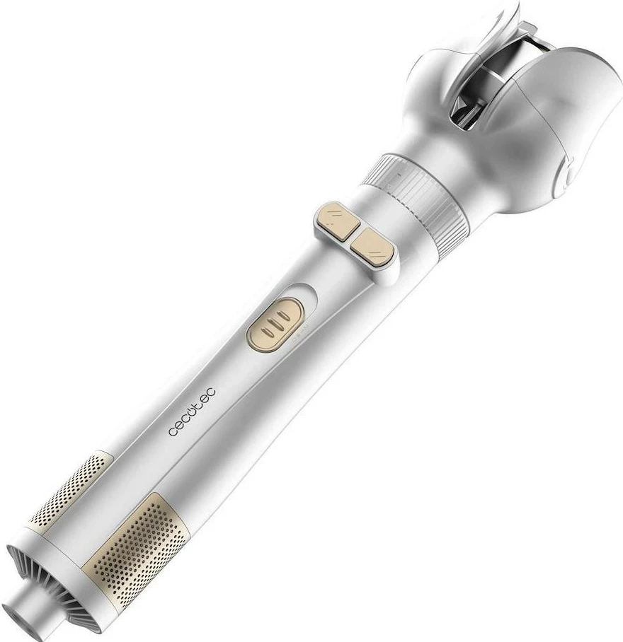 Tharëse flokësh Cecotec CeramicCare 6in1 Gyro, 1100W, USB-C, argjendtë