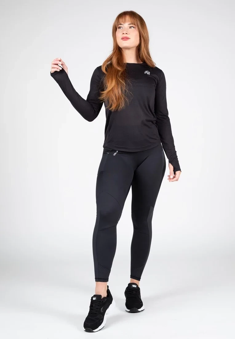 Raleigh Long Sleeve - Black [Madhësia: S]