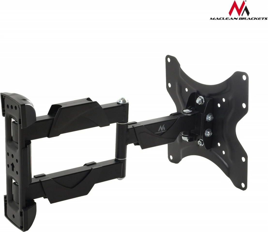 Mbajtës muri për TV ose monitor Maclean MC-742, 13-55 inç, 25kg, i zi