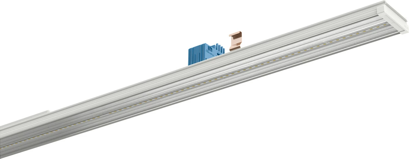 Armaturë LED lineare RIDI VL2S-GPS150-5FLWS840B0900 EVO, 50W, 8910lm, 4000K, IP54, argjendtë