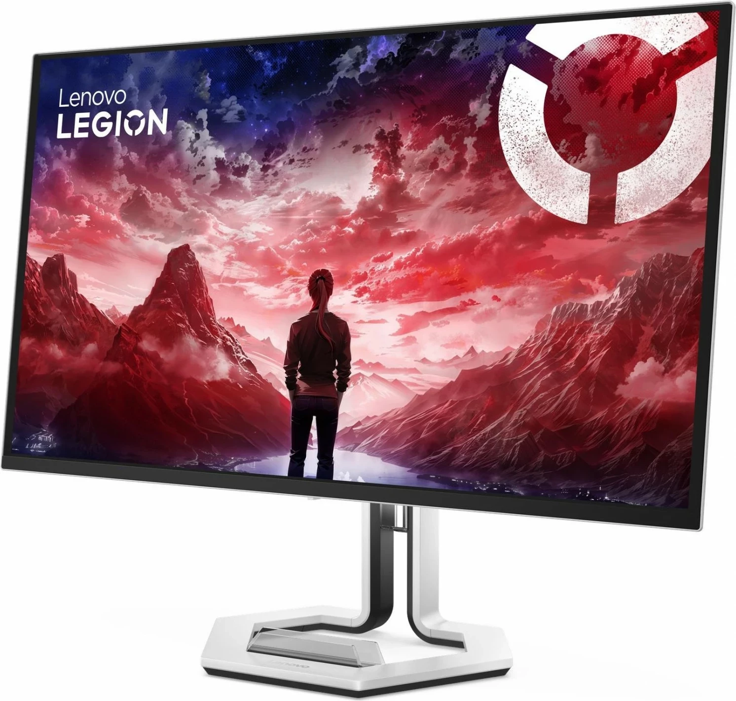 Monitor Lenovo Legion Pro 27UD, 27", 4K, OLED, 240Hz, bardhë