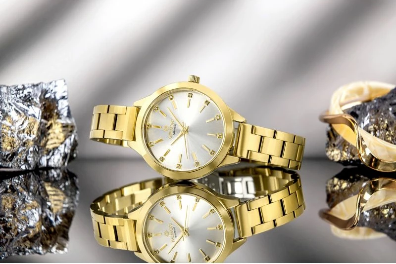 Orë dore femra Giewont GW2720-B2, gold silver