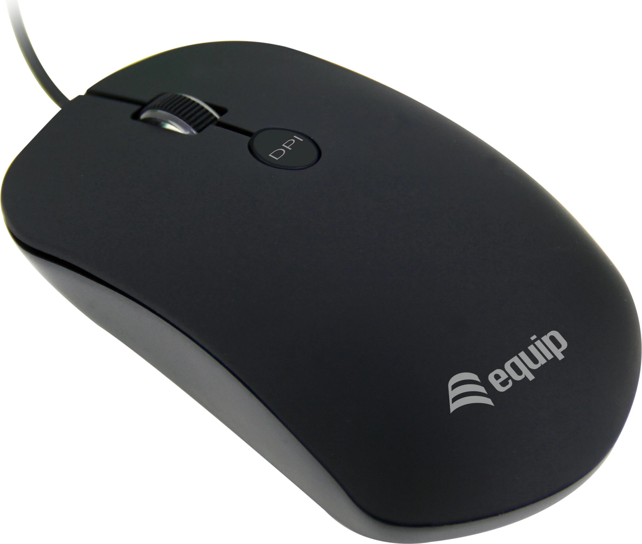 Maus Equip USB Comfort, optik, 1600 DPI, i zi