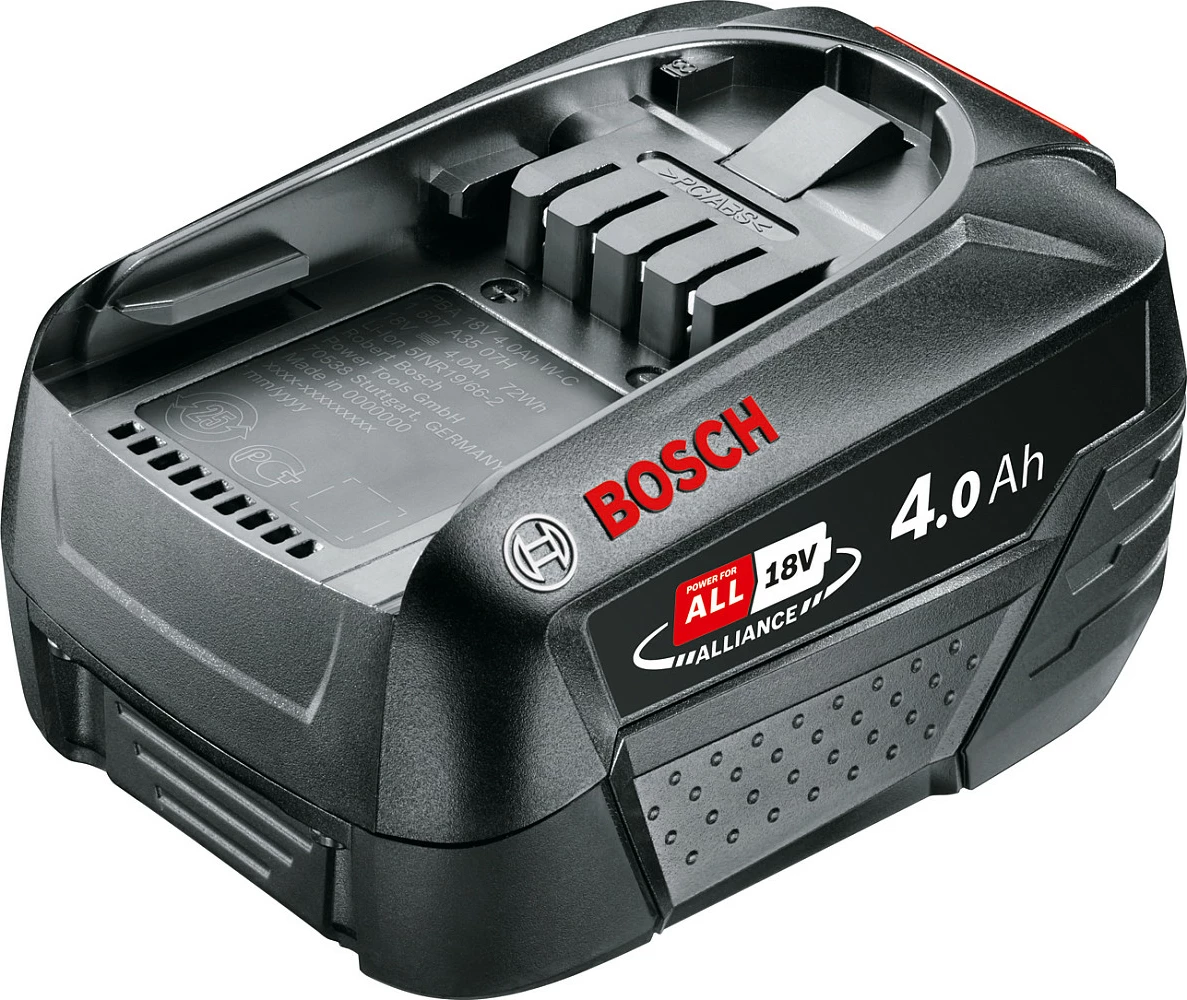 Bateri Bosch 1.600.A01.1T8, 18V 4.0Ah Li-Ion, e zezë