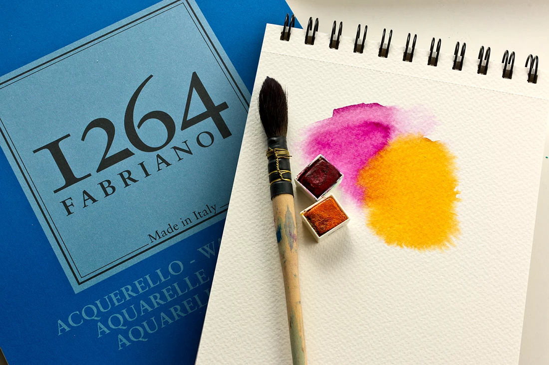 FABRIANO Bllok me Spirale AQUAREL A4 300gr 30fl