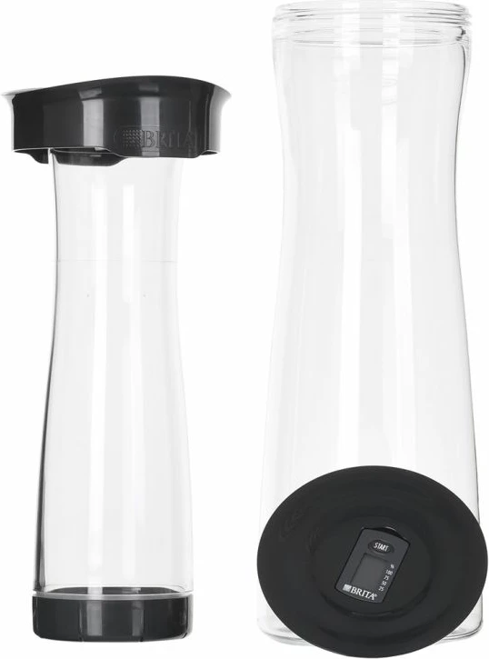 Karafë filtruese uji BRITA Fill&Serve Mind, e zezë