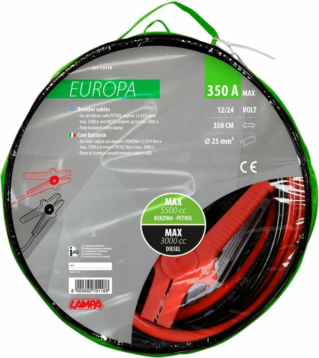 Start Kablla Europa 12-24v 350a