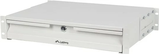 Sirtar LANBERG për rafte 19" 2U 360mm, gri