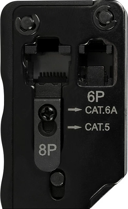 Pincë krimpimi LogiLink, Cat5e/Cat6/Cat6A, RJ45/RJ12, e zezë
