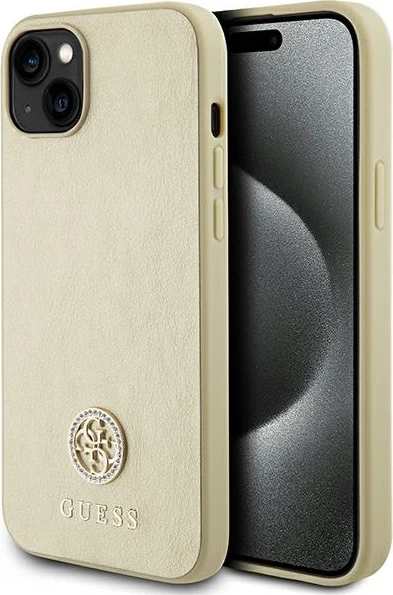 Mbështjellës Guess GUHCP15MPS4DGPD për iPhone 15 Plus 6.7", hardcase, ar