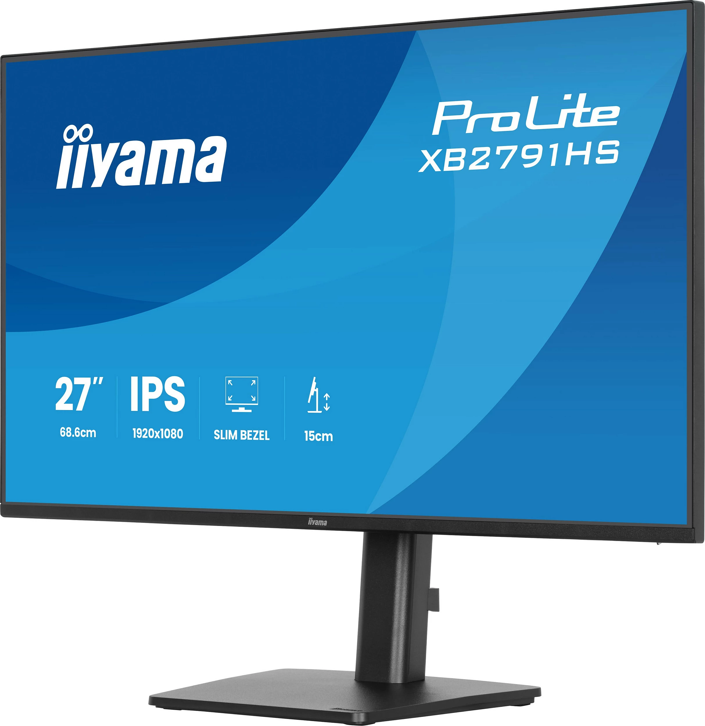 Monitor iiyama ProLite XB2791HS-B1 27" IPS Full HD 120Hz, i zi
