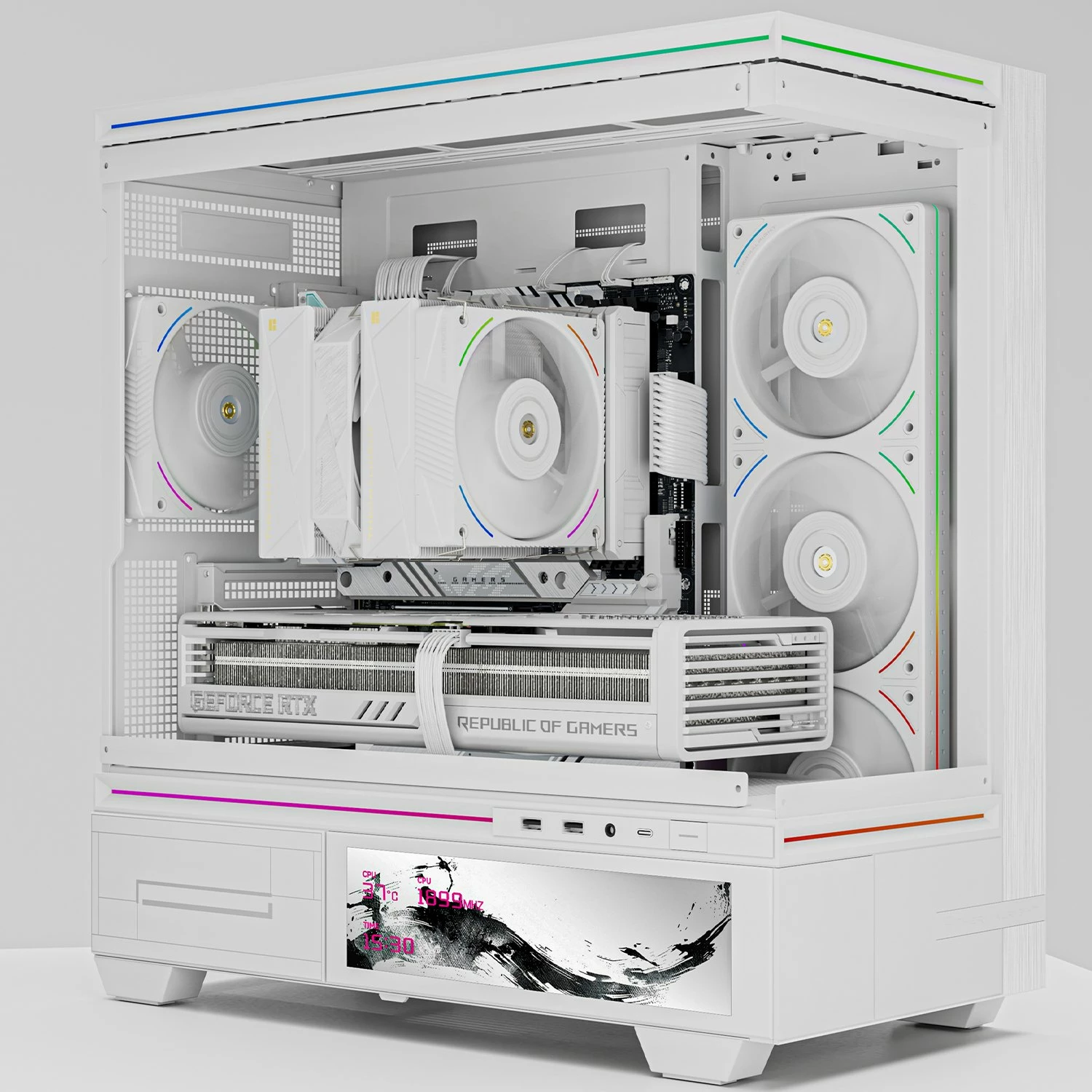 Ftohës CPU Thermalright Royal Pretor 130 Ultra, 2 ventilatorë 120/130mm, 7 heatpipe, i bardhë