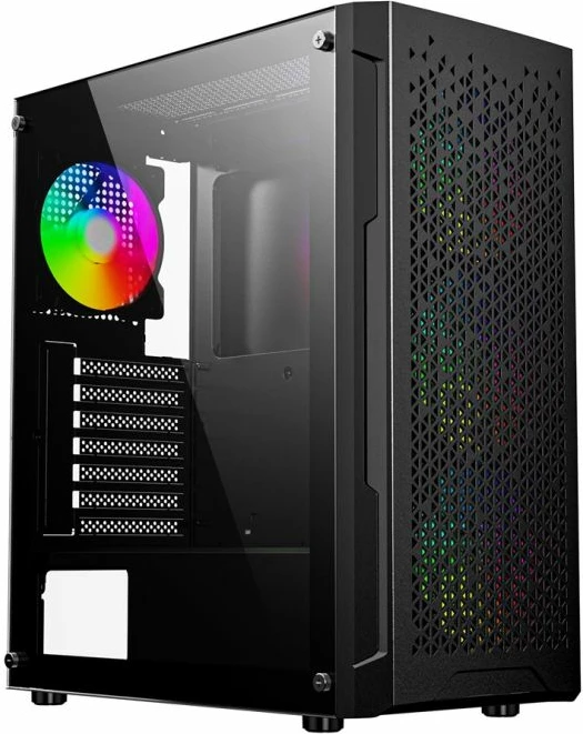 Kuti kompjuteri Gembird Fornax 400X midi-tower, e zezë