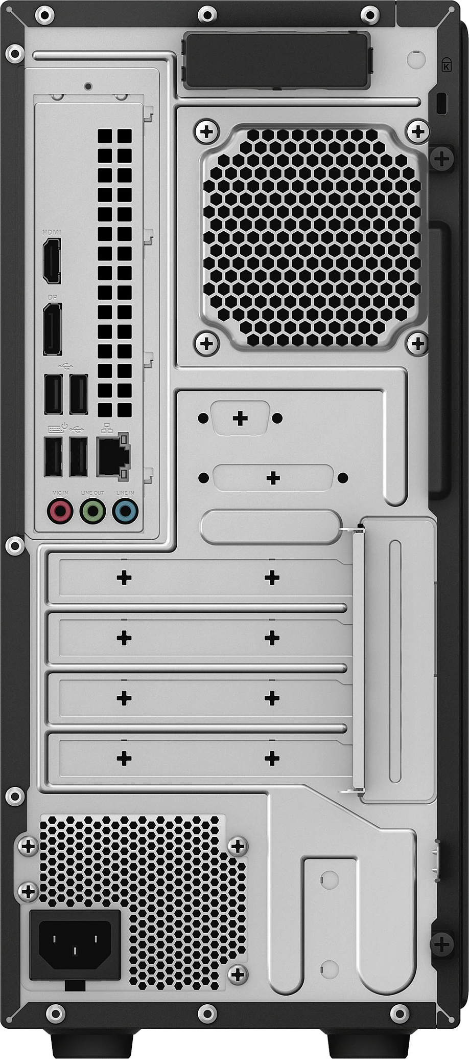 Kompjuter desktop ASUS V700 MT VM701MG-0R7445039W, Ryzen AI 7 445, 16GB RAM, 512GB SSD, Windows 11 Home, i zi