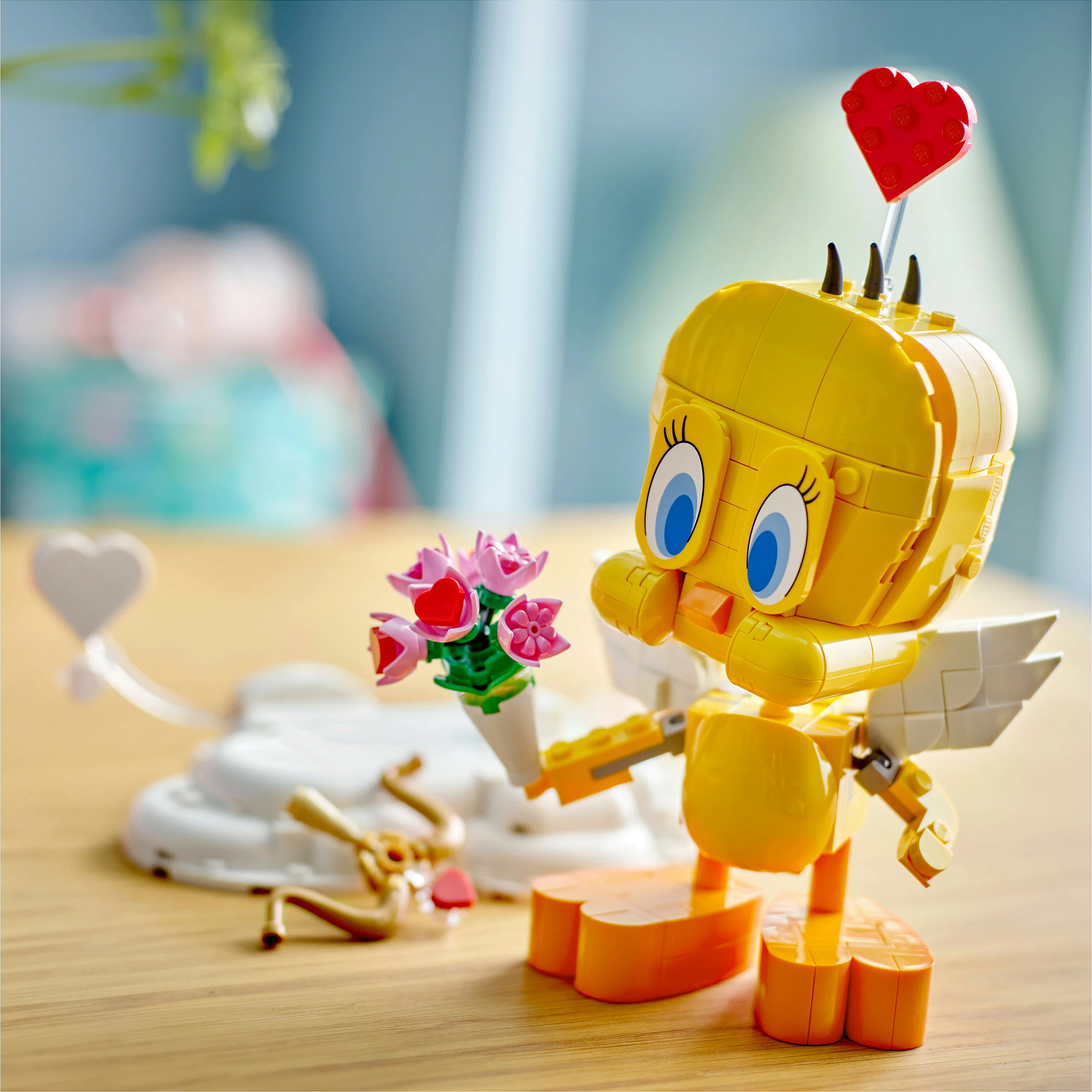 Set ndërtimi LEGO Iconic Sweetheart Tweety Bird 40824, 412 pjesë, 12+, shumëngjyrësh