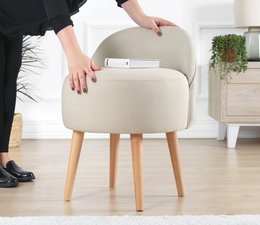 Puf krem Atelier del Sofa, Corvile