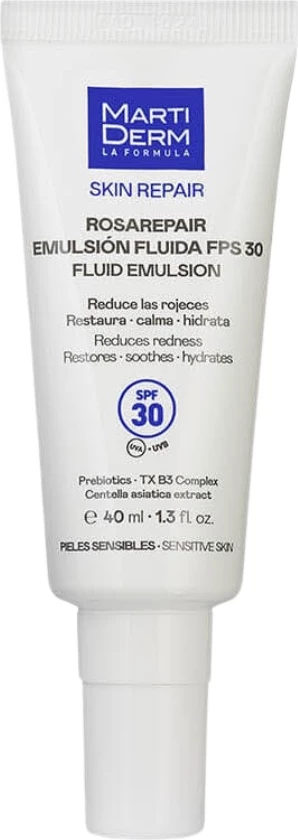 Emulsion për fytyrë Martiderm Rosarepair Fluid Emulsion SPF30, 40ml
