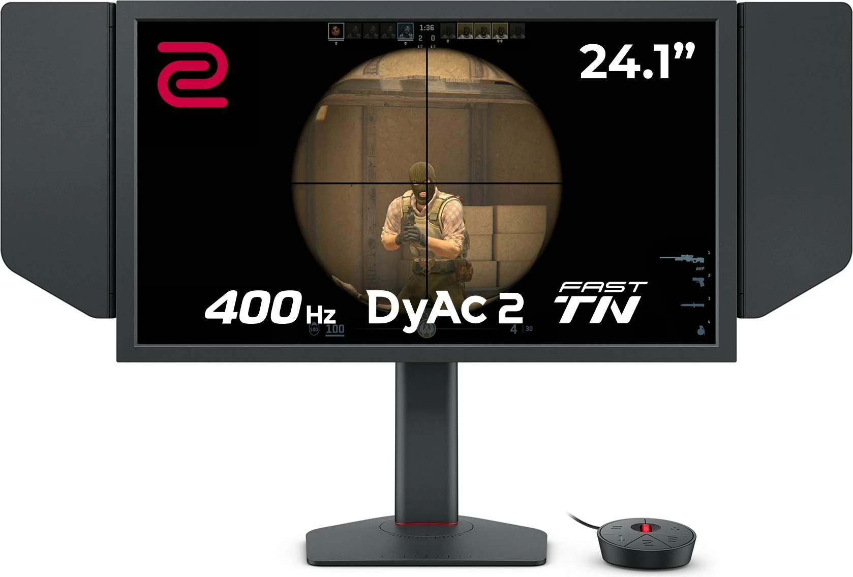 Monitor BenQ ZOWIE XL2566X+ 9H.LMRLB.QBE 24.1\" Full HD 400Hz Fast TN Adaptive-Sync, i zi