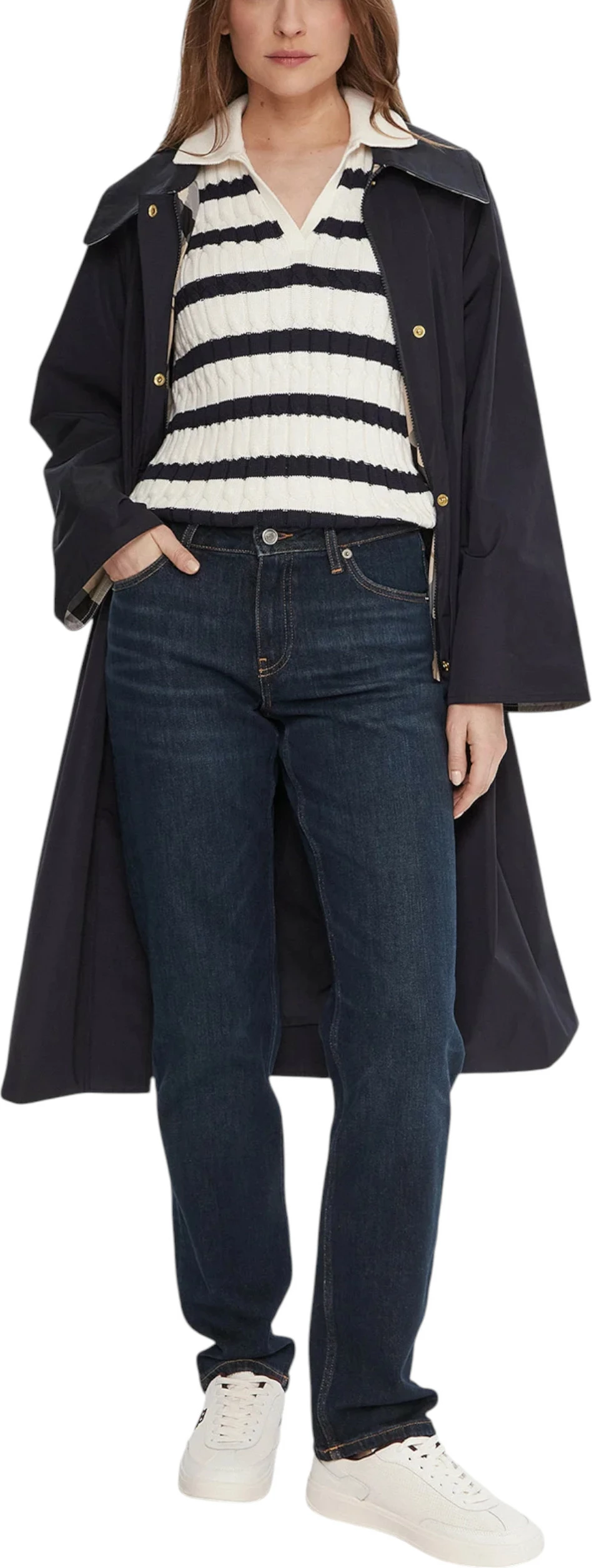 Xhinse për femra Tommy Hilfiger DNM Milo Classic STR WW0WW47487, denim i errët [Madhësia: W25 L30]