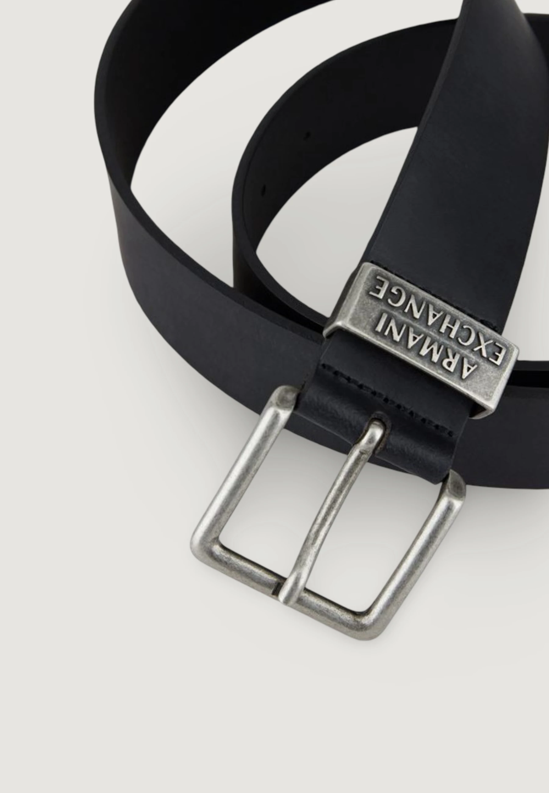 Rrip lëkure për meshkuj Armani Exchange 951186 CC528, i zi [Madhësia: 90 cm]