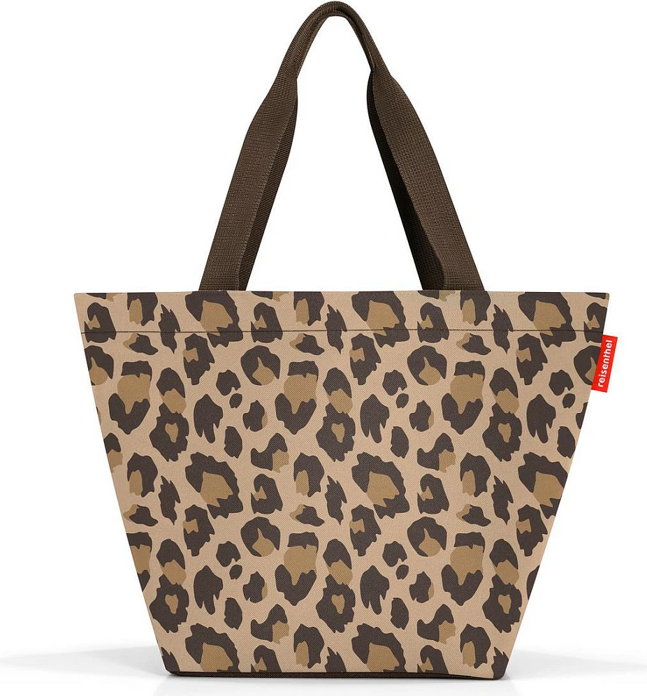 Çantë shopper reisenthel Shopper M, 15 L, poliester, multicolor (leopard)