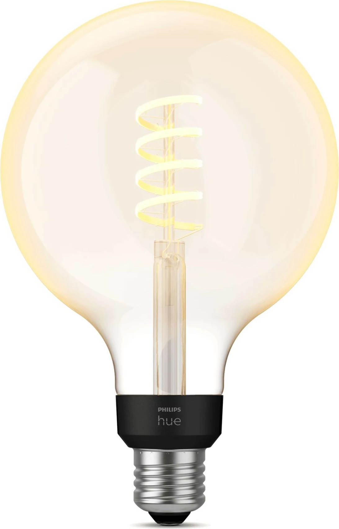 Llambë smart Philips Hue G125 E27, Bluetooth/Zigbee, LED, Dritë e ftohtë, Dritë e ngrohtë