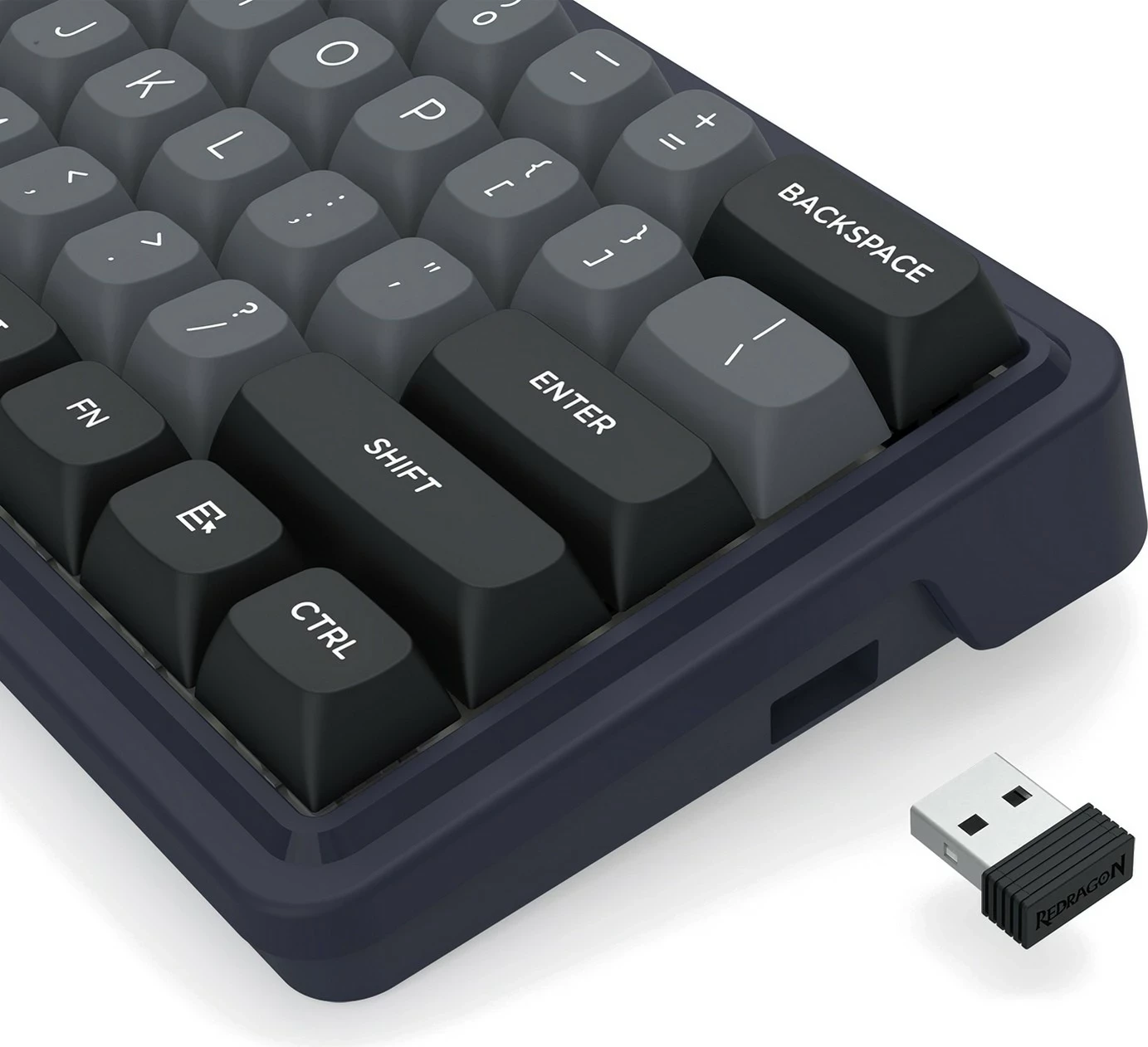 Tastierë Redragon Draconic V2 K730GB-RGB-PRO, 61 taste, RGB, wireless/wired, e zezë
