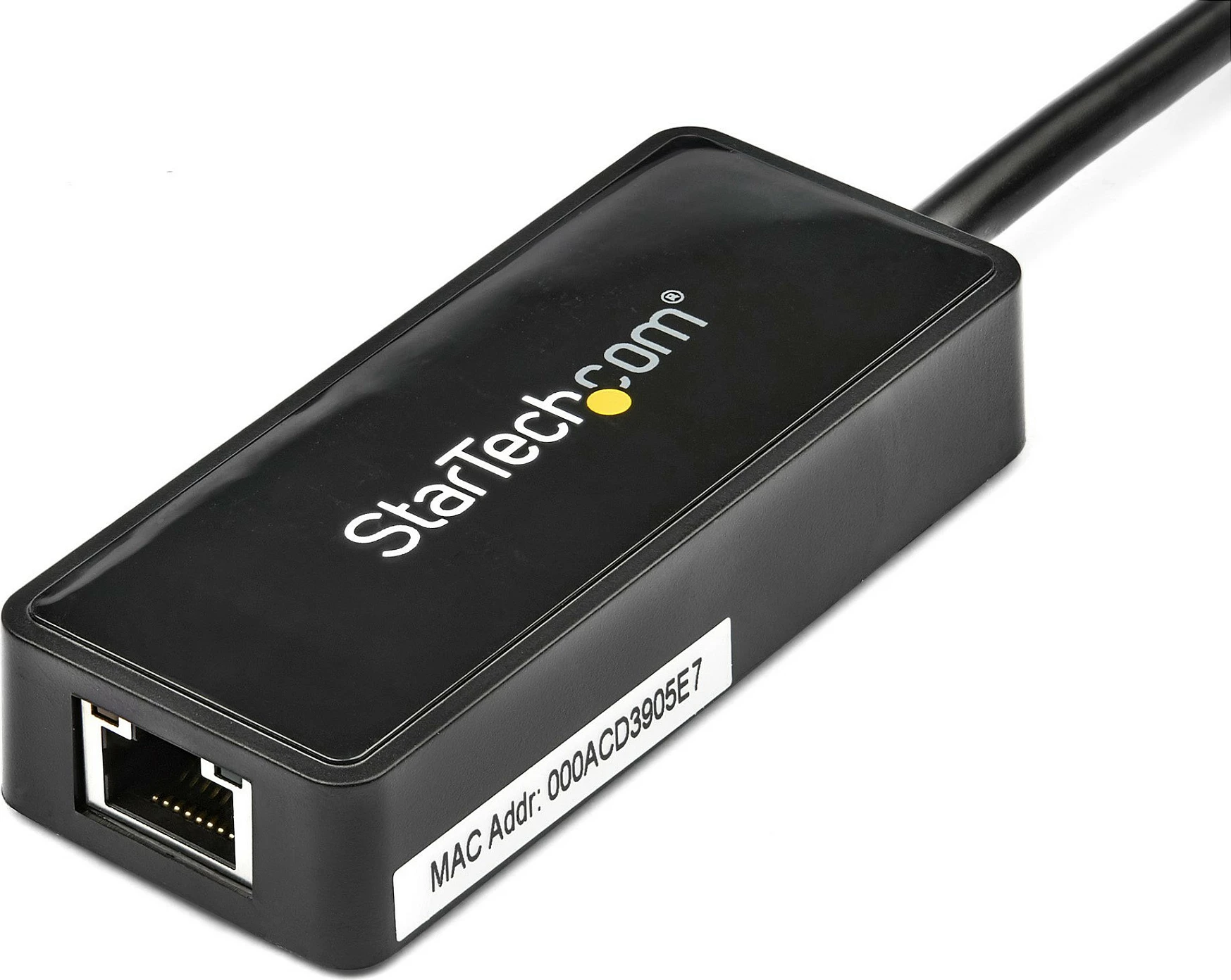 Adapter USB 3.0 në Gigabit Ethernet StarTech USB31000SPTB, me port USB pass-through, i zi